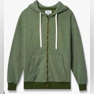FEAT BlanketBlend Unisex Zip Up Hoodie Iguana